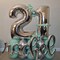 21 Number Balloons Silver 12 or 21 Balloons Number 40 Inch Number 21 Foil Mylar Balloons (S-number 12)